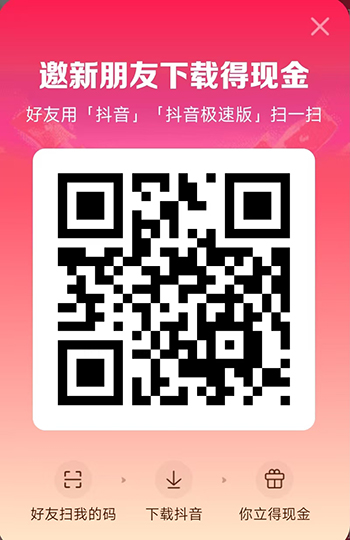 网上用户抖音速版邀请码: