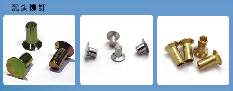 搜索:铆钉厂张东良一旋铆机全自动铆钉机平垫片铁不锈钢铝合金黄铜紫铜子母钉台阶标牌铝合金实心沉头半空心铆钉厂深圳市润博达五金制品有限公司一网上用户,